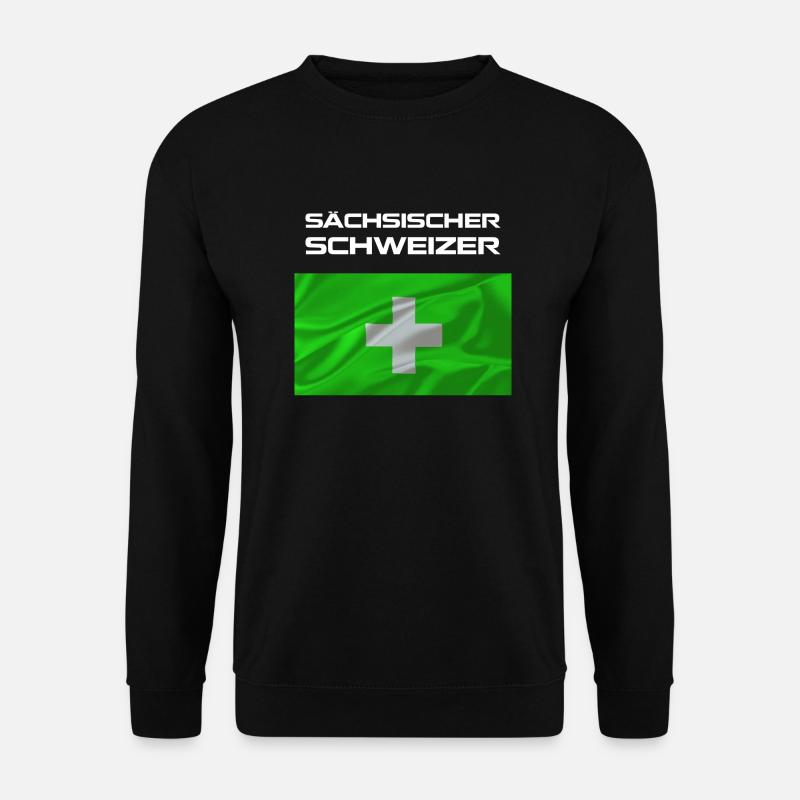 sächsischer schweizer 2 - Unisex Pullover - Schwarz