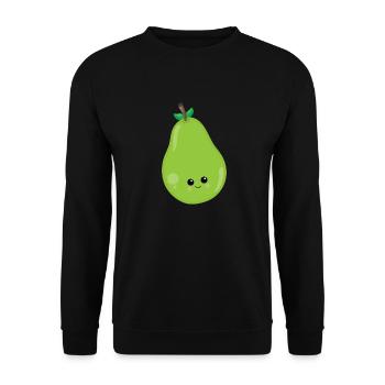 fruit - Sweat-shirt Unisexe - noir - Devant - Alina (178cm) & Michal (187cm)
