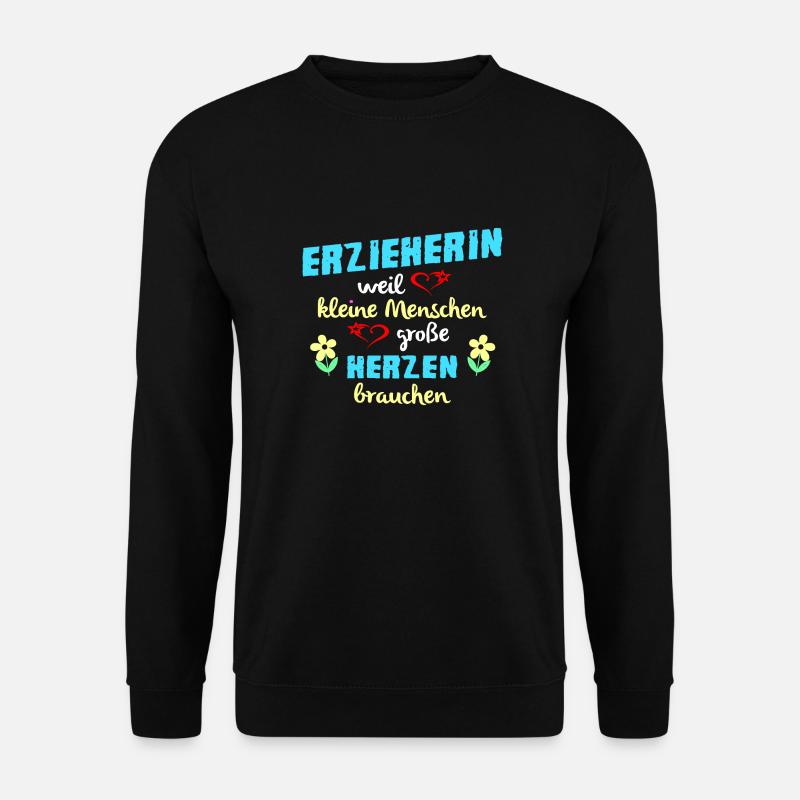 Erzieherin - Unisex Pullover - Schwarz