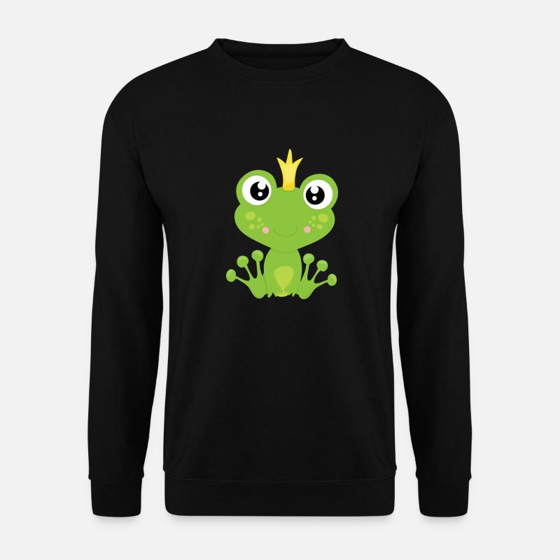 Froschkönig - Unisex Pullover - Schwarz