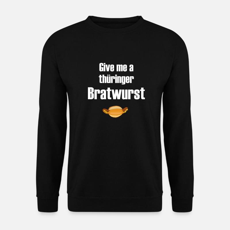 Bratwurst - Unisex Pullover - Schwarz
