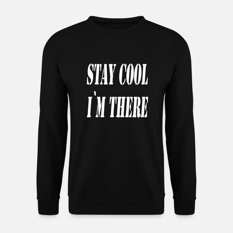 là dedans - Sweat-shirt Unisexe - noir