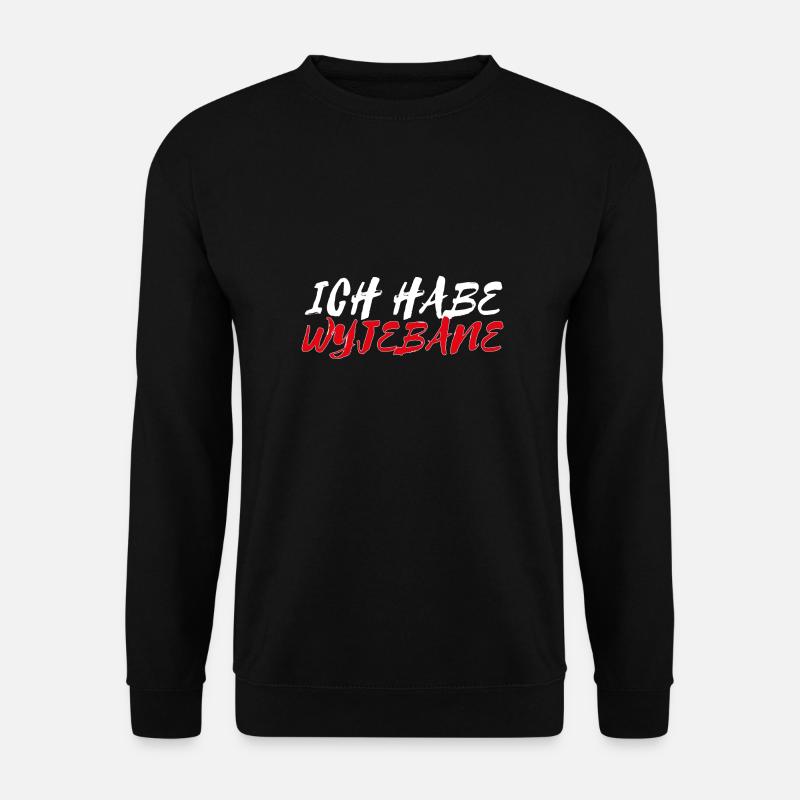 Polnischer Spruch Ich Habe Wyjebane Polen Geschenk - Unisex Pullover - Schwarz