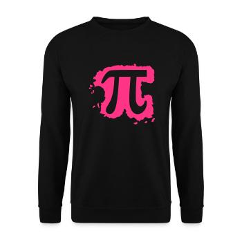 Pi - Sweat-shirt Unisexe - noir - Devant - Alina (178cm) & Michal (187cm)