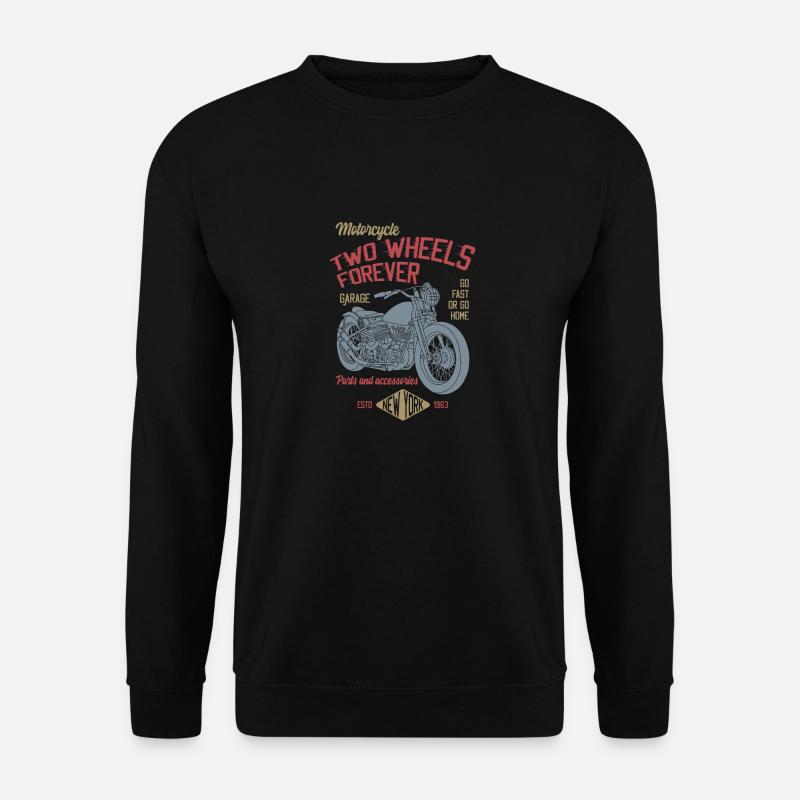 ZWEI RÄDER - Unisex Pullover - Schwarz