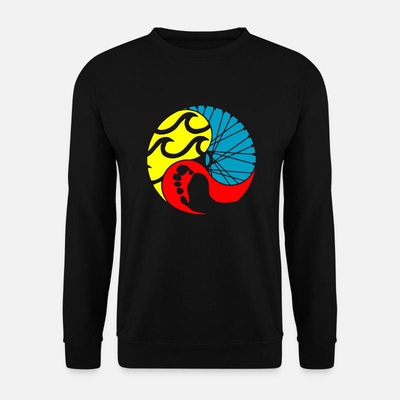 Triathlon - Unisex Pullover - Schwarz