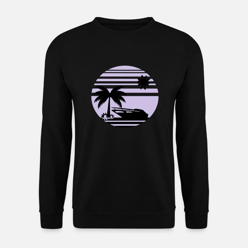 sunset_beach2 - Unisex Sweatshirt - black