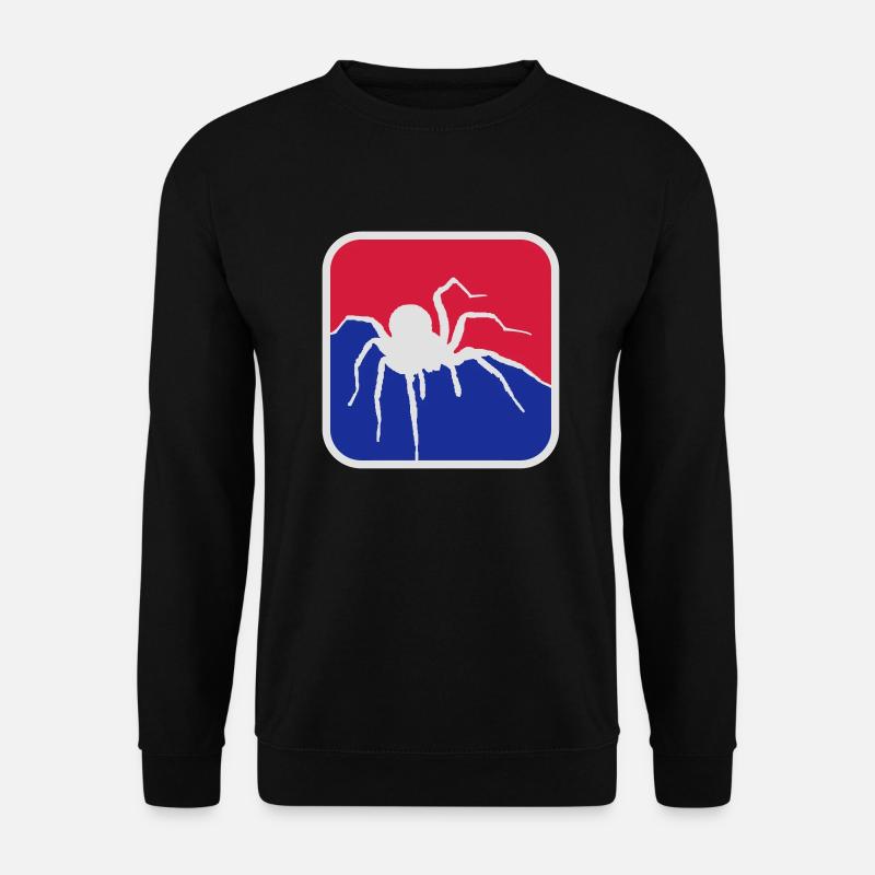 Spider Logo - Unisex Pullover - Schwarz