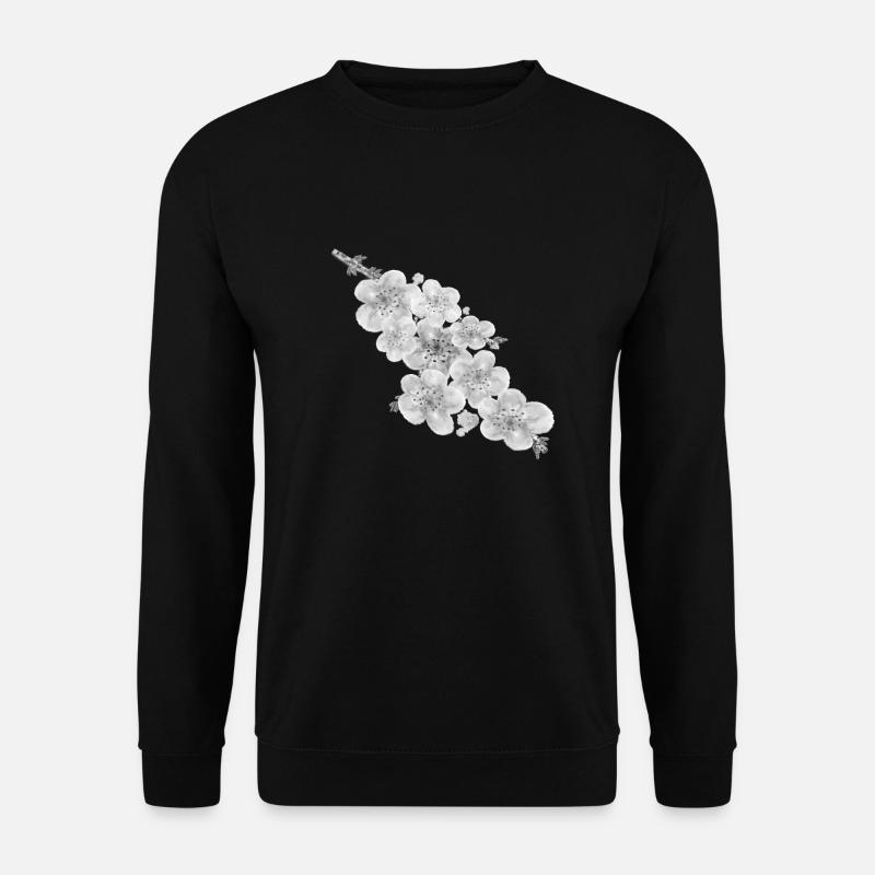 Kirschblüten - Unisex Pullover - Schwarz