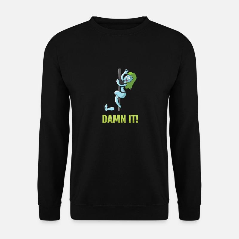Zombie Pole Dance - Unisex Pullover - Schwarz