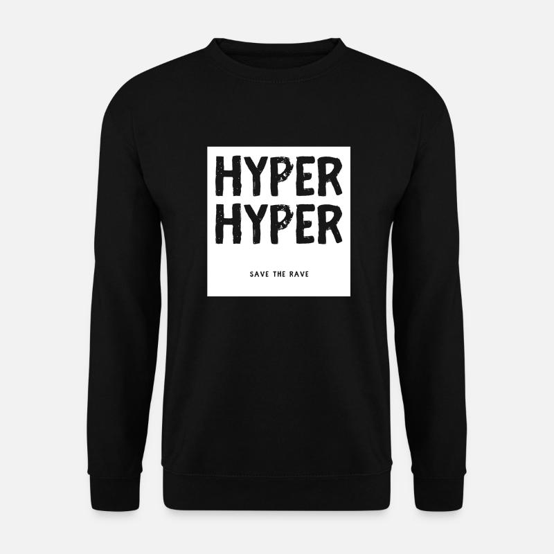 HYPER HYPER - Unisex Sweatshirt - black