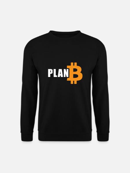 Plan Bitcoin - Unisex Pullover - Schwarz