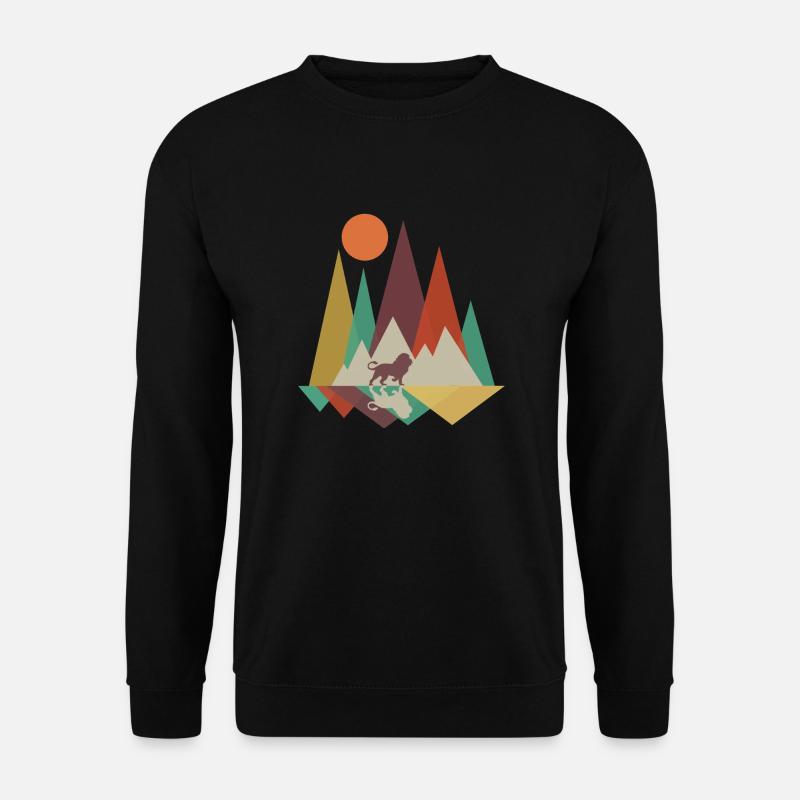 lion king - Unisex Pullover - Schwarz