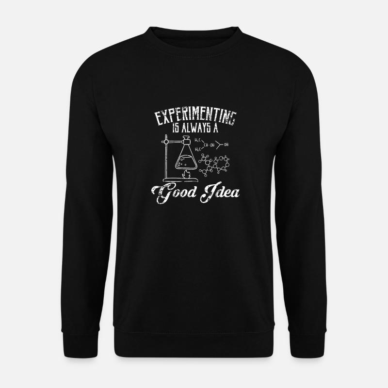 Forschung Good Idea Chemie Labor Geschenk - Unisex Pullover - Schwarz