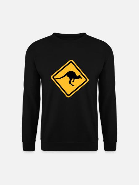 Känguru - Unisex Pullover - Schwarz
