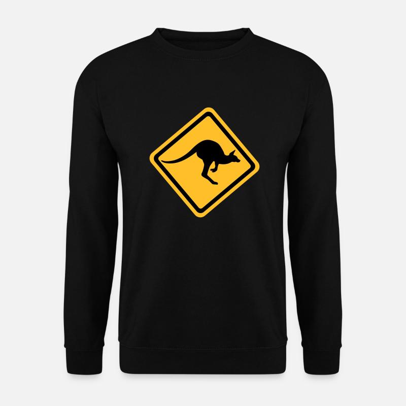 Kangaroo - Unisex Sweatshirt - black