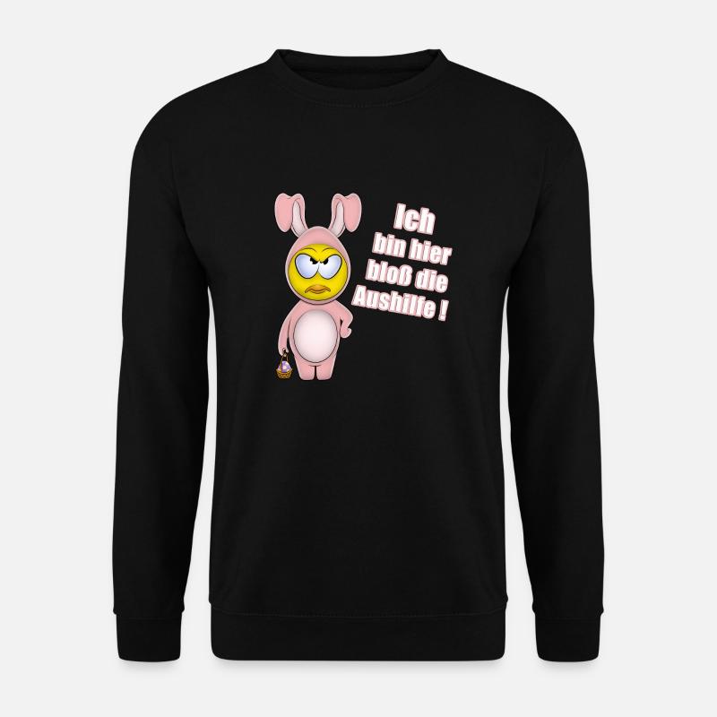 Aushilfe - Unisex Pullover - Schwarz