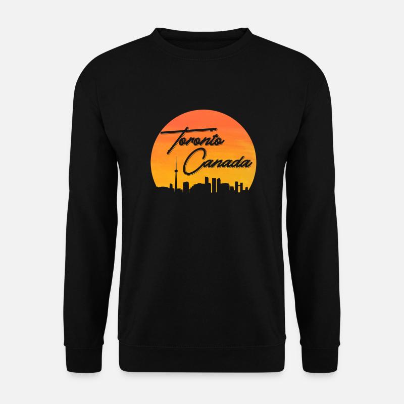 Toronto Canada - Unisex Pullover - Schwarz