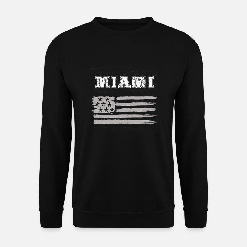 Miami - Unisex Pullover - Schwarz