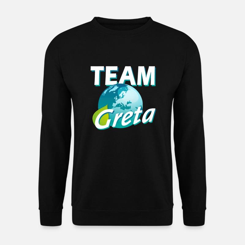 TEAM Greta - Unisex Pullover - Schwarz