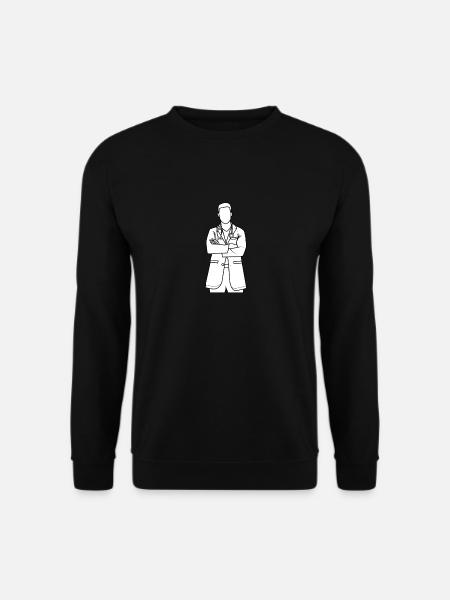 Stylish Doctor - Unisex Sweatshirt - black