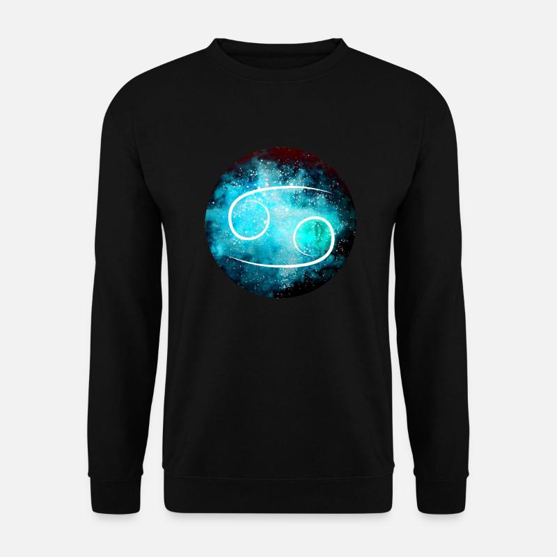 sternzeichen krebs - Unisex Pullover - Schwarz