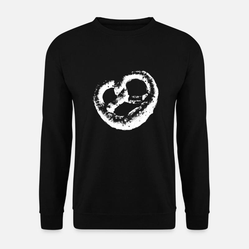 Brezel - Unisex Pullover - Schwarz