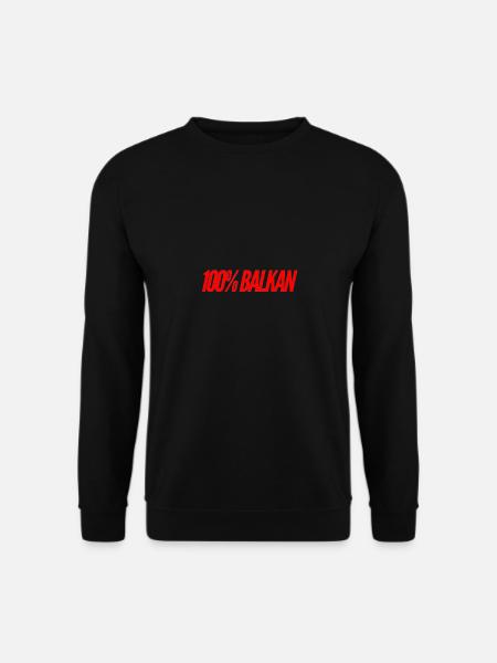 Balkan homeland | Croatia Albania Serbia Gift - Unisex Sweatshirt - black