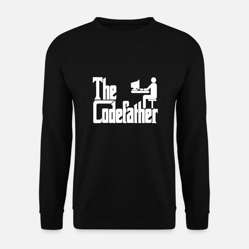 Der Codefather - Unisex Pullover - Schwarz