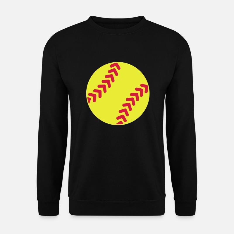 Softball - Unisex Pullover - Schwarz