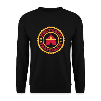 Festzelt Party Crew 02 - Unisex Pullover - Schwarz - Vorne - Alina (178cm) & Michal (187cm)