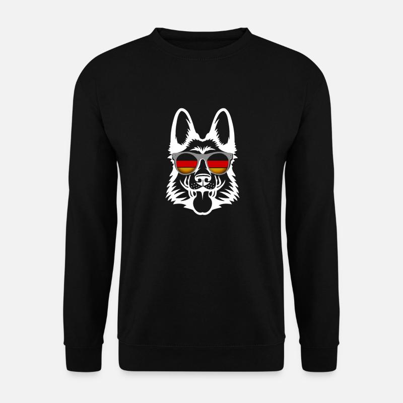 Elsässisch - Unisex Pullover - Schwarz