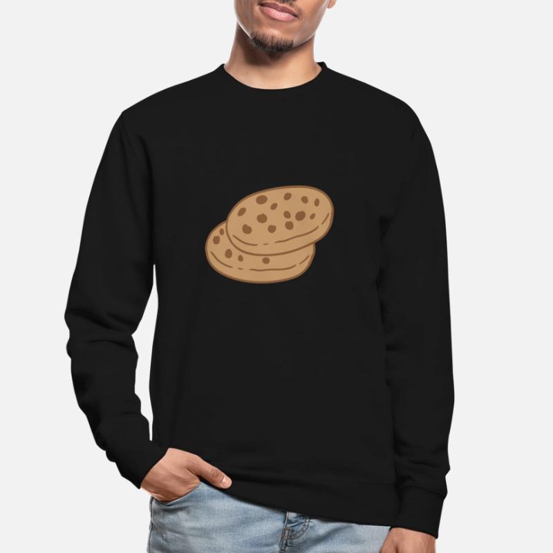 mignons biscuits bruns Sweat-shirt Unisexe