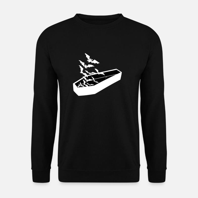 Fledermaus sarg - Unisex Pullover - Schwarz