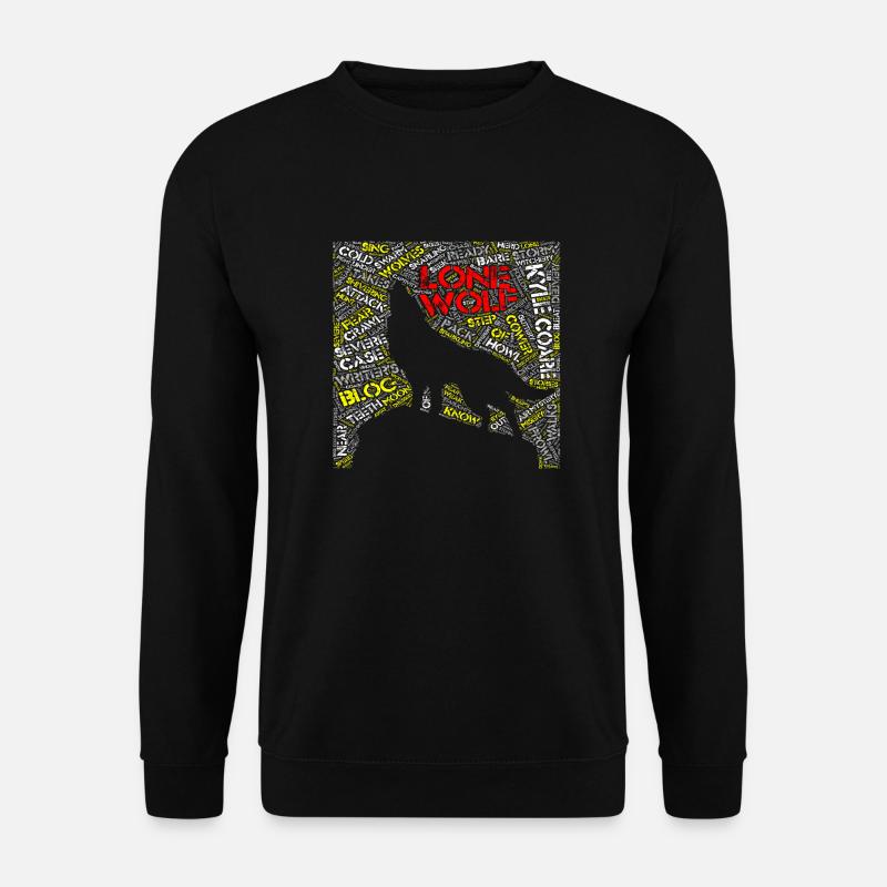 Lone Wolf - Unisex Sweatshirt - black