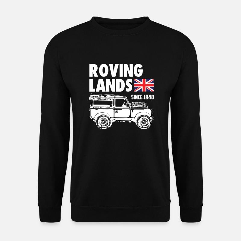 Roving Lands - Unisex Pullover - Schwarz