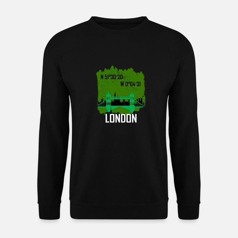 London Tower Bridge - Unisex Pullover - Schwarz