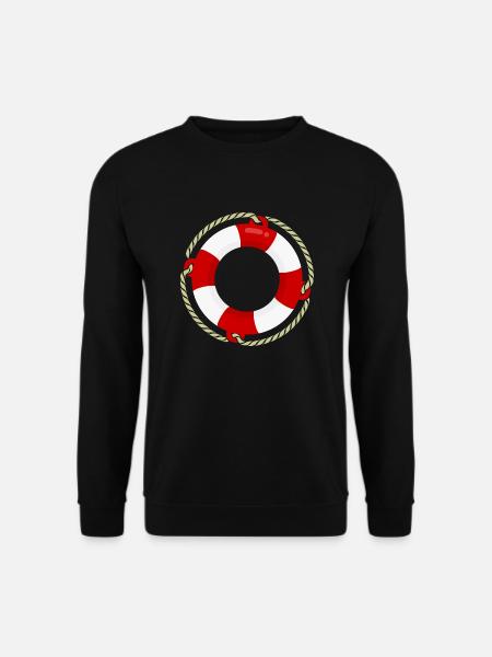 Rettungsring / Life Bouy (DDP) - Unisex Pullover - Schwarz