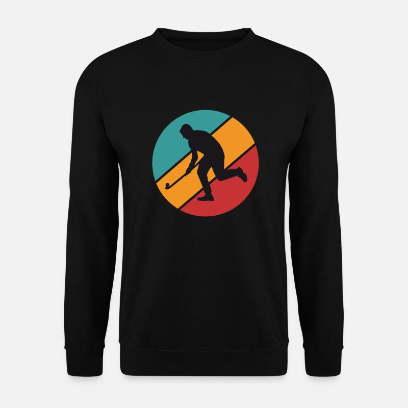 Hockeyspieler - Unisex Pullover - Schwarz