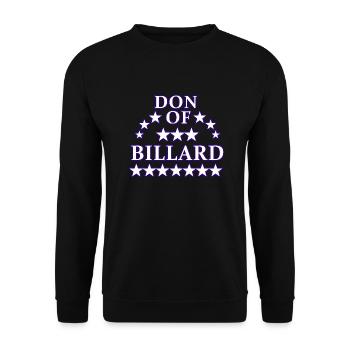 billard - Sweat-shirt Unisexe - noir - Devant - Alina (178cm) & Michal (187cm)