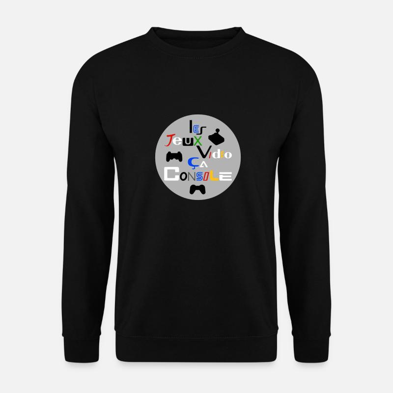 VIDEO GAMES, THIS CONSOLE! - Unisex Sweatshirt - black