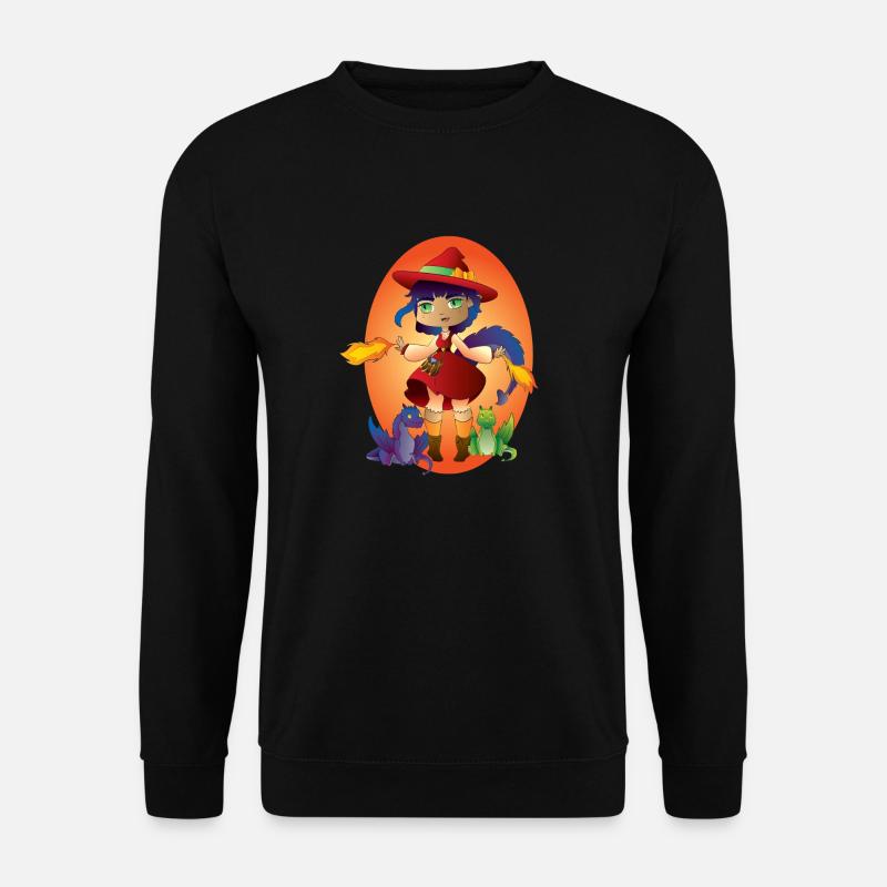 Fire witch - Unisex Sweatshirt - black