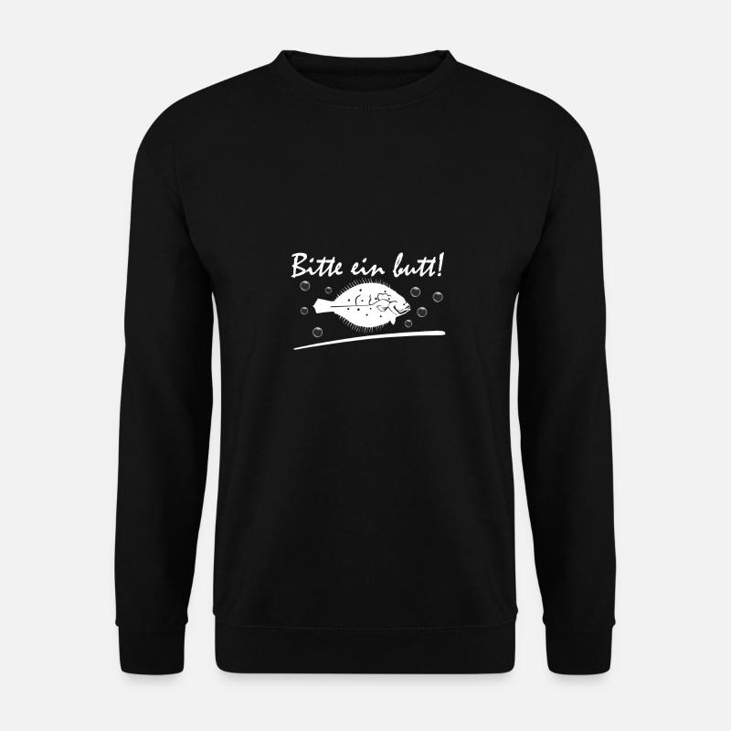 Bitte ein Butt - Unisex Pullover - Schwarz