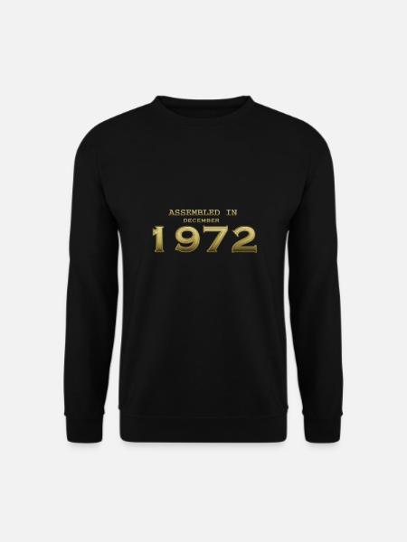 Assembled December 1972 - Unisex Sweatshirt - black