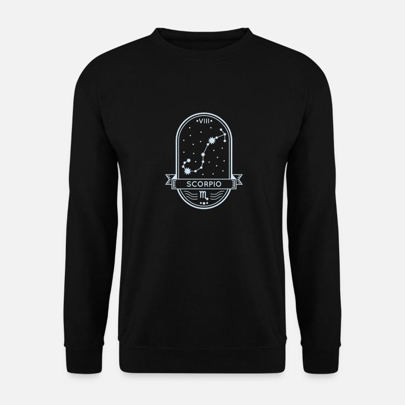 Skorpion-Konstellation - Unisex Pullover - Schwarz