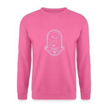 Jungfrau Konstellation - Unisex Pullover - Pink - Vorne