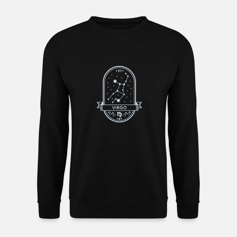 Virgo constellation - Unisex Sweatshirt - black