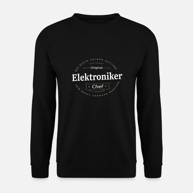 Beruf Elektroniker - Unisex Pullover - Schwarz