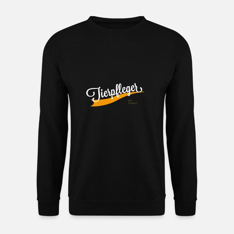 Tierpfleger Schriftzug - Unisex Pullover - Schwarz