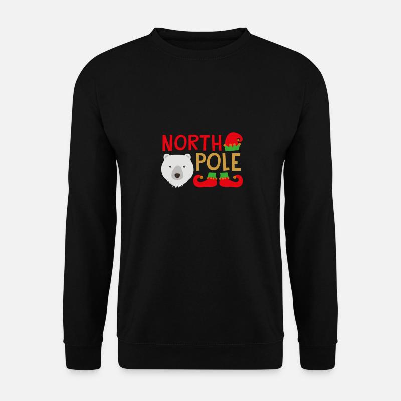 North Pole - Unisex Pullover - Schwarz